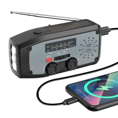 Radio manovella di - radio, a