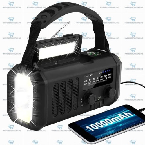 Radio emergenza 10000mah - radio,