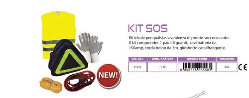 Kit sos emergenza soccorso - sos,